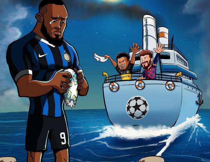  国米旧将双响击沉蓝黑战舰  