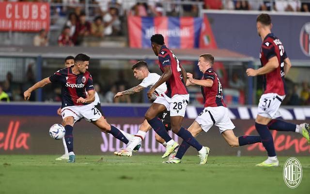  AC米兰锋线全面开花，红黑军团客场全取三分